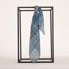 Piramit Naturel Eşarp | Kırçıllı Zemin