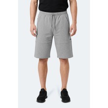 Slazenger Noctura Erkek Kapri Gri Şort
