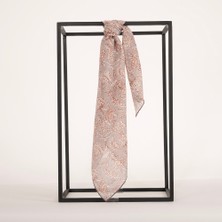 Piramit Naturel Eşarp | Bahar Nakışı