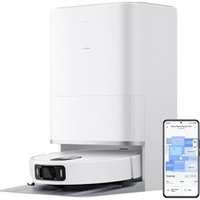 Xiaomi Robot Vacuum 5 20.000 Pa Emiş Gücü Dtof Radar Uzatılabilir Mop ve Fırça Robot Süpürge