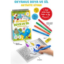 Asa Store Okyanus - Boya ve Sil Aktivite Kitabı / 3 Yaş +