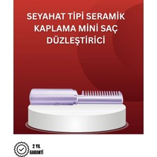 Asa Store Isıtmalı Saç Düzleştirici Fırça – Kablosuz ve Hafif Tasarım