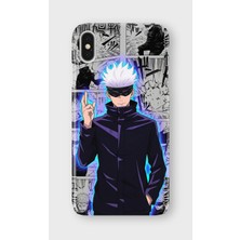 Karsu Design iPhone Xs Max Uyumlu Baskılı Şeffaf Telefon Kılıfı | Koleksiyon: Anime Style 1