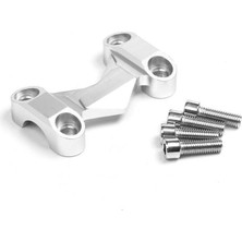 Gogo Premium Kawasaki Z125 Uyumlu Gidon Tutucu Gümüş