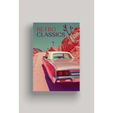 Giftcrea Nostaljik Klasik Otomobil Poster Modelleri - Klasik Seri 3