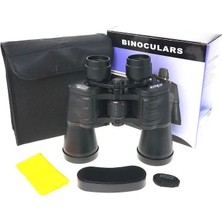 100X100 Kauçuk Kaplamalı Mavı Cam Mercekli Dürbün 56M/1000M Kod 90 ( Lisinya )