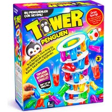 Kaplantoys Penguen Tower Penguenleri Çek Kuleni Yıkmakutu Oyunu