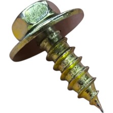 Oto Hırdavat Market 6,3 x 19 mm  Sarı Trifon Vida 50 Adet