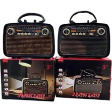Asa Store Eskitme Nostalji Tasarımlı Bluetoothlu Nostalji Radyo Ahşap Nostaljik Görünümlü
