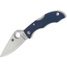 Spyderco Ladybug 3 Cobalt Blue Frn Cpm SPY27 Plainedge Çakı