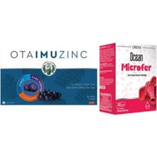 Otacı Otaimuzinc Kara Mürver Pastil 16 'lı+Microfer Damla 30ML
