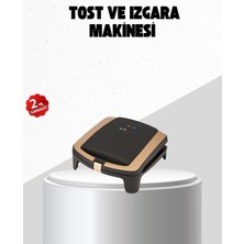 Tost Makinesi Ev Tipi Pratik Kullanım 4 Tost Kapasiteli - Lisinya