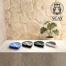 Scay Yaprak Şekilli Modern Katı Sabunluk