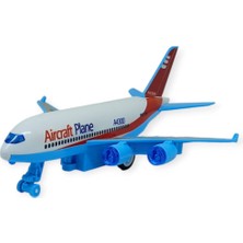 Sürtmeli Yolcu Uçağı 16 cm - Beyaz (Lisinya)