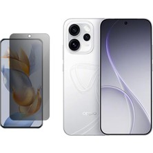 ECR MOBILE Oppo Reno 15 Pro ile Uyumlu Mat Hayalet (Privacy) 9h Kırılmaz Nano Ekran Koruyucu