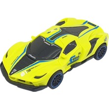 Sürtmeli Drift Arabalar 15 cm - D400-52 - Sarı (Lisinya)
