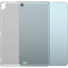 More TR iPad Air 11 2025 M3 Kılıf Mtr Tablet Süper Silikon Kapak - Şeffaf