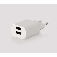 Compaxe CTA-521D 10W 5V 2.1A Çift  USB Adaptör