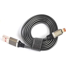 More TR Siyah Lightning Vera USB Kablo