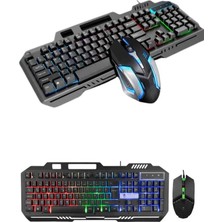 Gaming Oyuncu Klavyesi LED Aydınlatmalı Mekanik Hisli - Lisinya