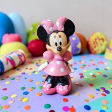 Disney Vintage Minnie Mouse Orijinal Figür Oyuncak & 12 cm