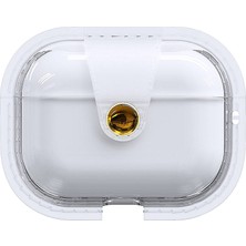 Airpods Pro Uyumlu Tgco Airbag 33 Darbelere Karşı Dayanıklı Magnetik Kılıf-Şeffaf