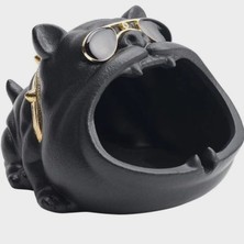 Elbu Collection Buldog Köek Tasarımlı Dekorratif Kül Tablası Küllük