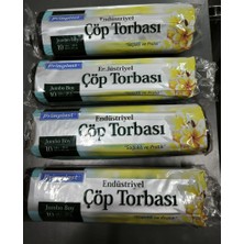 Primplast 80X110CM Siyah 4X10 Adet Toplam 40 Adet Her Bir Paket Minium 300GR