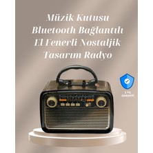 Bluetooth Bağlantılı Taşınabilir Hoparlör – Fm/am Radyo Özellikli, Şarj Edilebilir Batarya, 1 kg - Lisinya