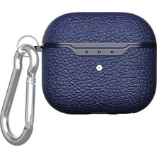 More TR Airpods 4 Kılıf Uyumlu Mtr Airbag 03 Silikon-Lacivert