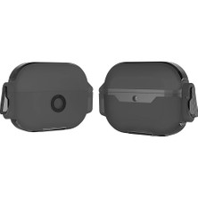 Airpods Pro Uyumlu Tgco Airbag 34 Darbelere Karşı Dayanıklı Kılıf-Siyah