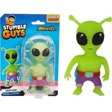 Sunman Monster Flex Stumble Guys Super Stretch Figür 11221 Green Alien