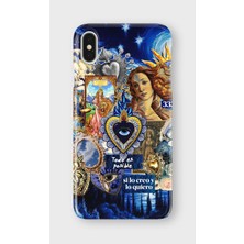 Karsu Design iPhone Xs Max Uyumlu Baskılı Şeffaf Telefon Kılıfı | Koleksiyon: Mystical Symbols