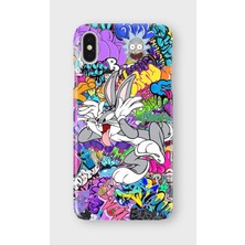 Karsu Design iPhone Xs Max Uyumlu Baskılı Şeffaf Telefon Kılıfı | Koleksiyon: Drip Art