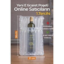Askur 21X36 cm 50 Adet Havalı Kargo Poşeti Airbag/airbed/airpack/airpak Ambalaj