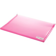 Bigpoint Körüklü Döküman Dosyası A4 Pembe x 5 Adet