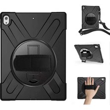 More TR iPad Pro 12.9 2018 (3.nesil) - Uyumlu Uyumlu Mtr Defender Tablet Silikon-Siyah