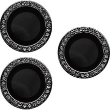 iPhone 15 Pro Max Uyumlu Tgco Cl-06 Kamera Lens Koruyucu-Siyah