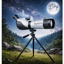 Gaman Eyebre Series Başlangıç Seviyesi Gökyüzü ve Kara Için Astronomik Teleskop 60X Yakınlaştırma