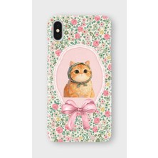 Karsu Design iPhone Xs Max Uyumlu Baskılı Şeffaf Telefon Kılıfı | Koleksiyon: Soft Girl Clean Aesthetic