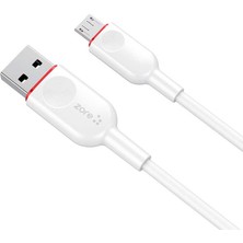 Beyaz Zcl-01 Micro USB Kablo