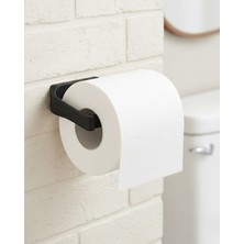 Duvara Monte Siyah Peçetelik Minimal Banyo Aksesuarı - Lisinya