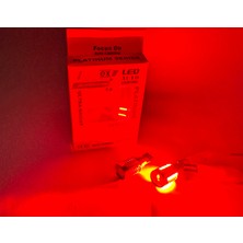 Femex Platinum Mercekli T15 W16W 3035 Chip 18SMD Kırmızı 10W LED Ampul