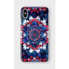 Karsu Design iPhone X/xs Uyumlu Baskılı Şeffaf Telefon Kılıfı | Koleksiyon: Mandala Art