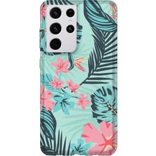 Karsu Design Samsung Galaxy S21 Ultra Uyumlu Baskılı Şeffaf Telefon Kılıfı | Koleksiyon: Minimalist Style 4