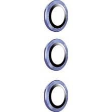 Galaxy S23 Fe Uyumlu Tgco Kamera Lens Koruyucu Cam Filmi-Mavi Açık