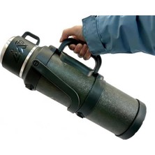 Oms Collection - Stormthermo 5 Pcs. Paslanmaz Çelik Sıcak & Soğuk Termos (8502 - 2,0 Litre - Yeşil)