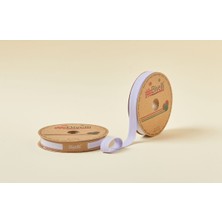 Hobibahçem Biye Koton Katlı D25 Lila 2 cm 25 Metre %65 Koton %35 Polyester