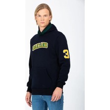 Dynamo Erkek Lacivert Kapüşonlu Kanguru Cepli Içi Şardonlu Pamuklu Sweatshirt 6756