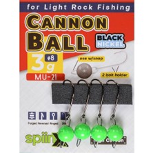 Spiinx Spıınx Cannon Ball Jıghead Uv Yeşil 6g #6 3p